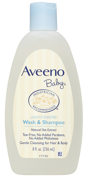 Aveeno Baby Daily Moisture Lightly Scented Wash & Shampoo 236ml