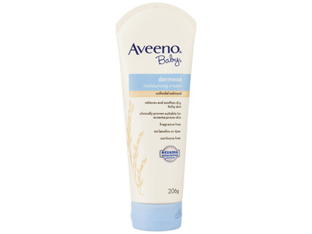 Aveeno Baby Dermexa Fragrance Free Eczema Prone Sensitive Moisturising Cream 206g