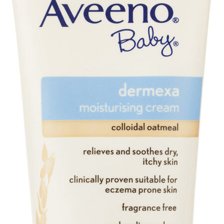 Aveeno Baby Dermexa Fragrance Free Eczema Prone Sensitive Moisturising Cream 206g