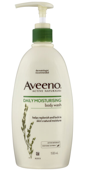 Aveeno Daily Moisturising Light Fragrance Gentle Scent Body Wash Nourish Normal Dry Sensitive Skin