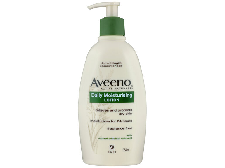 Aveeno Daily Moisturising Non-Greasy Fragrance Free Body Lotion 48-Hour Hydration Soothe Normal Dry