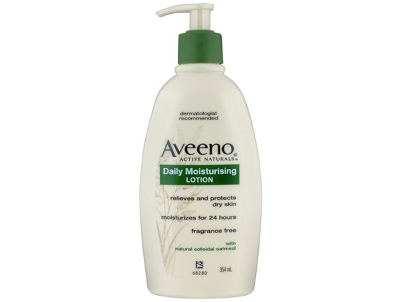 Aveeno Daily Moisturising Non-Greasy Fragrance Free Body Lotion 48-Hour Hydration Soothe Normal Dry