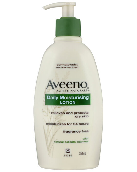 Aveeno Daily Moisturising Non-Greasy Fragrance Free Body Lotion 48-Hour Hydration Soothe Normal Dry