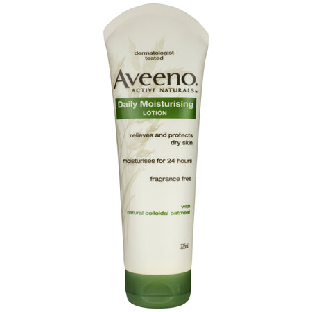 Aveeno Daily Moisturising Non-Greasy Fragrance Free Body Lotion 48-Hour Hydration Soothe Normal Dry