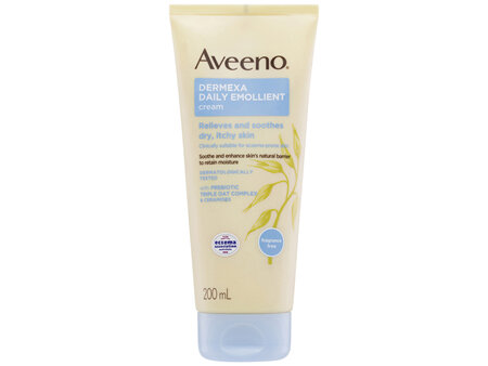 Aveeno Dermexa Daily Emollient Fragrance Free Body Cream Soothe Moisturise Dry Itchy Eczema Prone