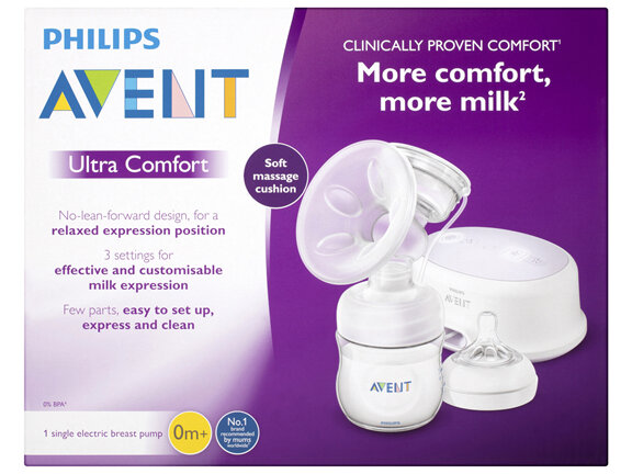 Avent Ultra Comfort Single Electric Breast Pump