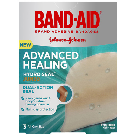 Band-Aid Advanced Healing Hydro Seal Jumbo 3 Pack