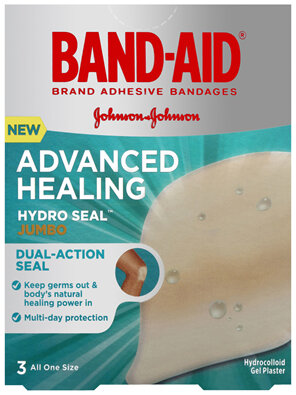 Band-Aid Advanced Healing Hydro Seal Jumbo 3 Pack