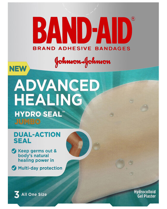 Band-Aid Advanced Healing Hydro Seal Jumbo 3 Pack