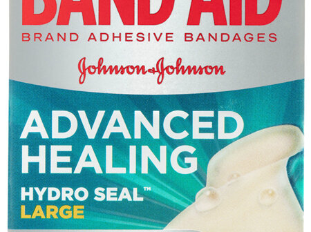 Band-Aid Advanced Healing Hydro Seal  Large Gel Plasters 6 Pack