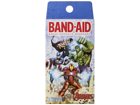 Band-Aid Avengers Waterproof Strips 15 Pack