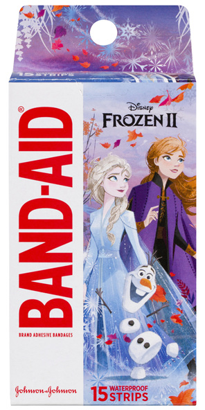 Band-Aid Brand Adhesive Bandages Disney Frozen 15 Pack