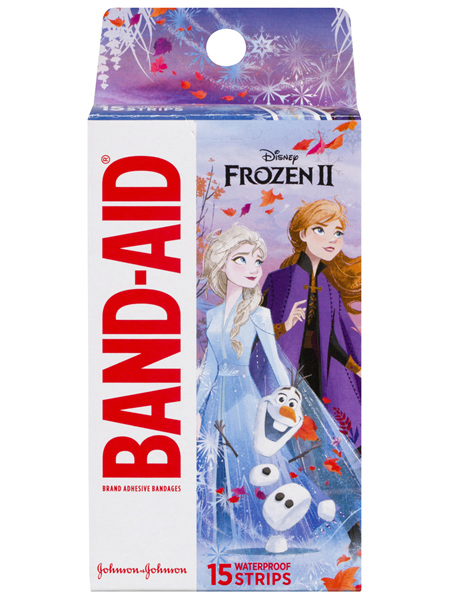 Band-Aid Brand Adhesive Bandages Disney Frozen 15 Pack