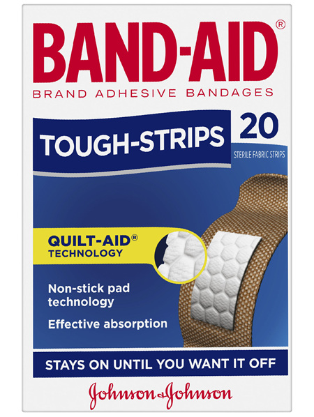 Band-Aid Brand Tough Strips 20 Pack