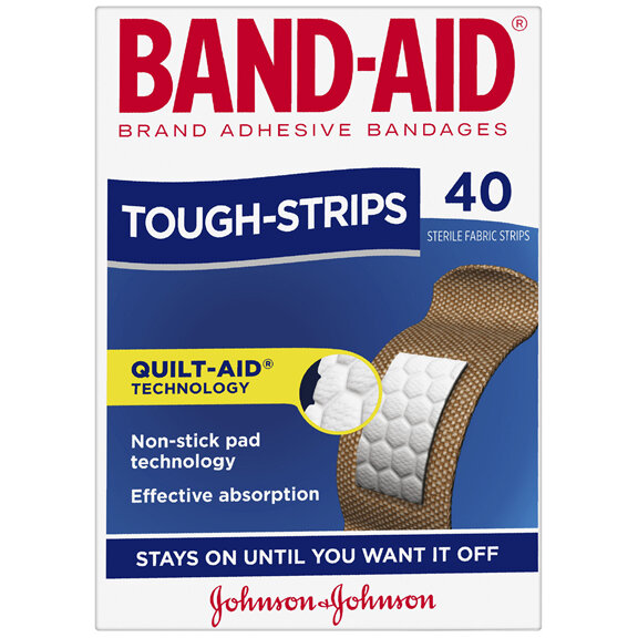 Band-Aid Brand Tough Strips 40 Pack