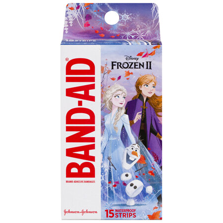 Band-Aid Disney Frozen Waterproof Strips 15 Pack