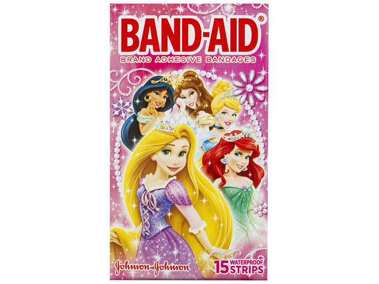 Band-Aid Disney Princess Waterproof Strips 15 Pack