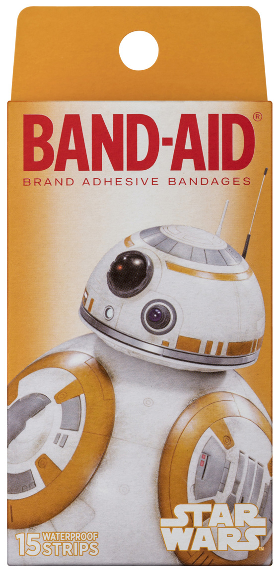 Band-Aid Star Wars Waterproof Strips 15 Pack