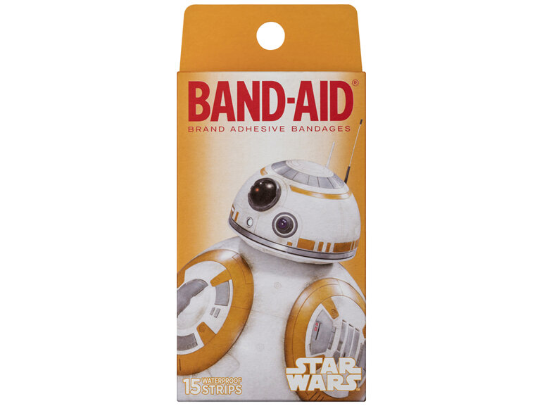 Band-Aid Star Wars Waterproof Strips 15 Pack