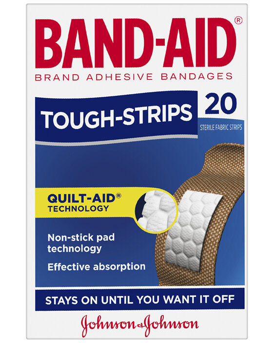 Band-Aid Tough Strips 20 Pack