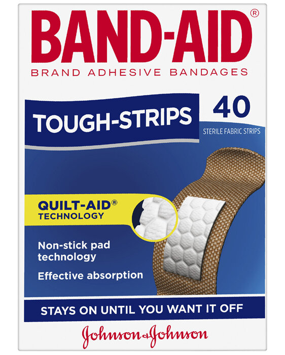Band-Aid Tough Strips 40 Pack