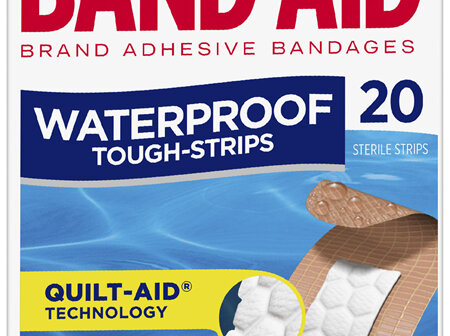 Band-Aid Waterproof Tough Strips 20 Pack
