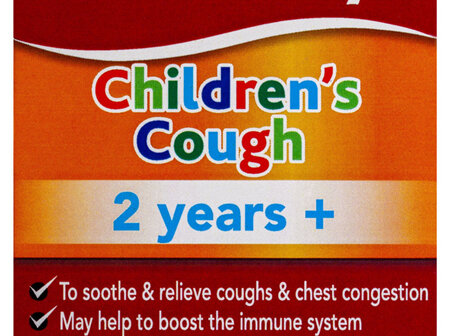 Benadryl Children's Cough Liquid Honey Lemon Flavour 200mL