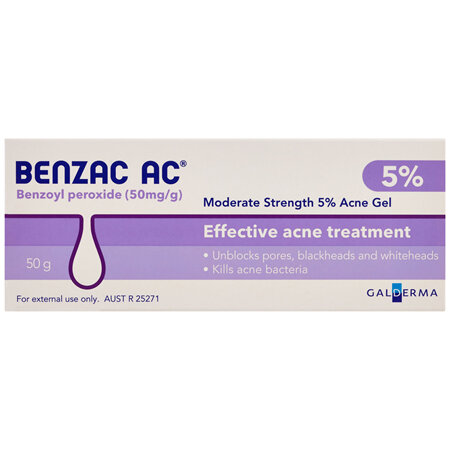 Benzac AC 5% Acne Gel 60g