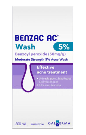 BENZAC Acne Wash 5% 200ml