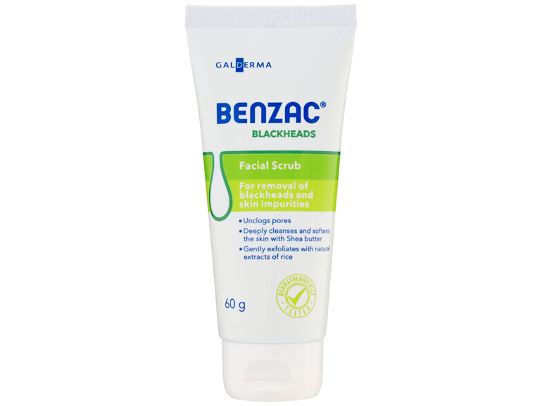 Benzac Blackhead Control Facial Scrub 60g