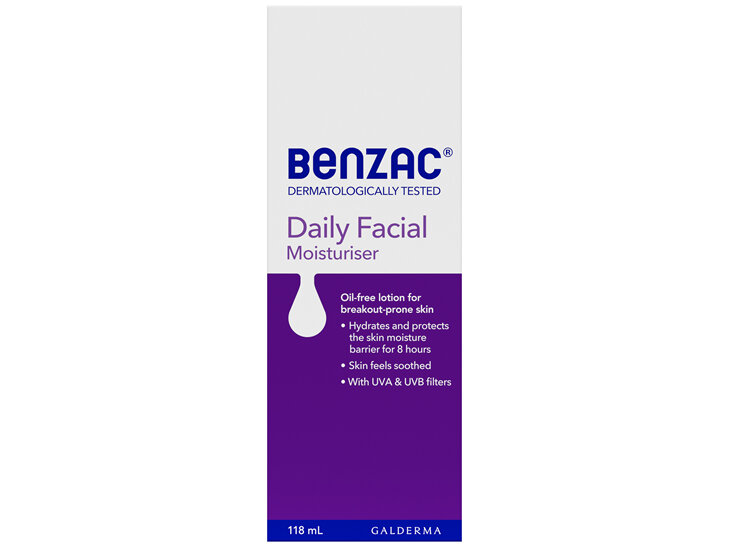 Benzac Spots Daily Facial Moisturiser SPF15 118mL