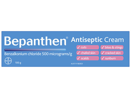 Bepanthen Antiseptic Soothing Cream 100g