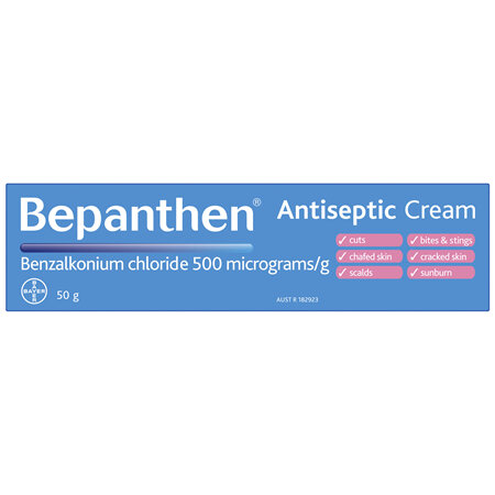 Bepanthen Antiseptic Soothing Cream 50g