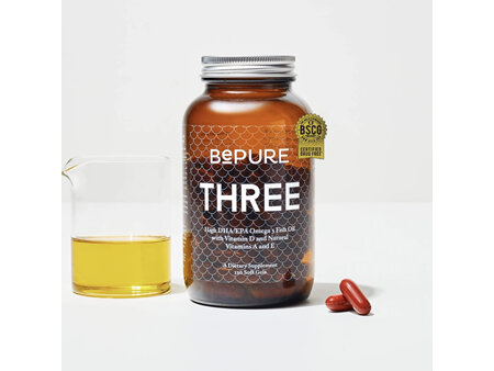 BePure Three Fish Oil 120 Caps