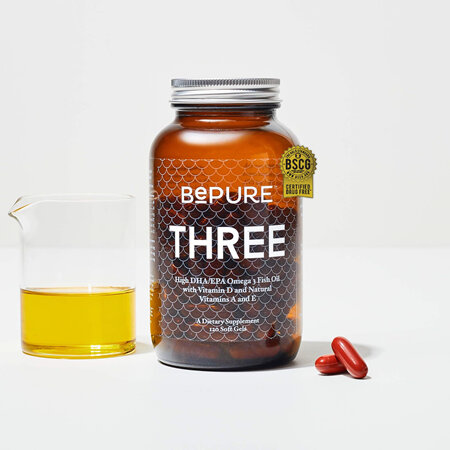 BePure Three Fish Oil 60 Caps