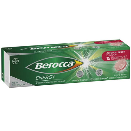 Berocca Energy Original Berry 15s