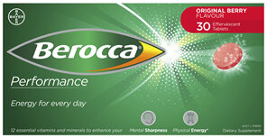 Berocca Energy Vitamin Original Berry Effervescent Tablets 30 pack