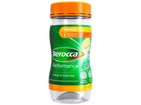 Berocca Vitamin B & C Orange Flavour Twist N Go Energy Drink 250mL