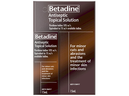 BETADINE ANTISEPTIC 10% SOL