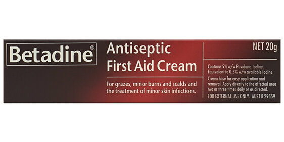 Betadine Antiseptic Cream 20g