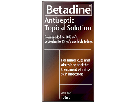 Betadine Antiseptic Liquid 100mL