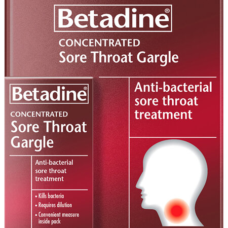 Betadine Sore Throat Gargle 15mL