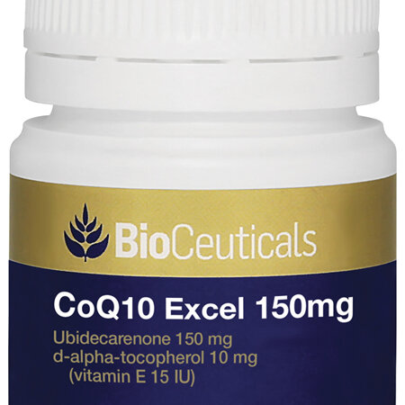 BioCeuticals CoQ10 Excel 150mg 30 Capsules