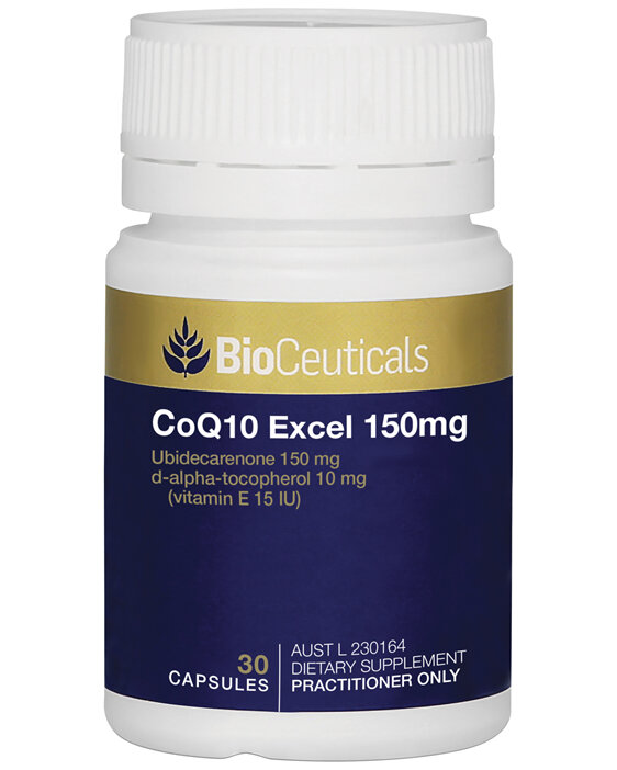 BioCeuticals CoQ10 Excel 150mg 30 Capsules