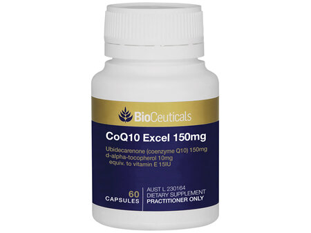 BioCeuticals CoQ10 Excel 150mg 60 Capsules