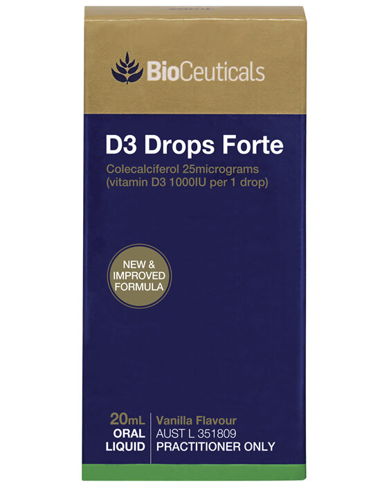 BioCeuticals D3 Drops Forte 20mL