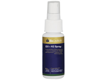 BioCeuticals D3 + K2 Spray 50mL