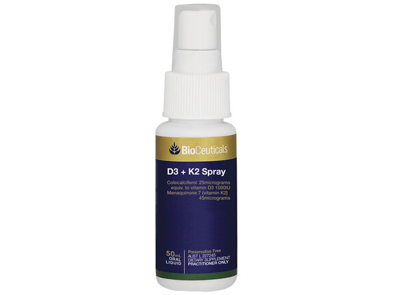 BioCeuticals D3 + K2 Spray 50mL