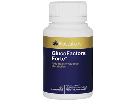 BioCeuticals GlucoFactors Forte 60 Capsules