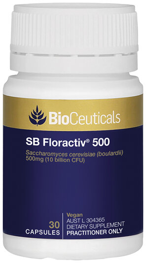BioCeuticals SB Floractiv 500 30 Capsules